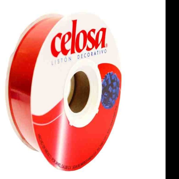 LISTON CELOSA KRYSTAL 9 ROJO 332 JANEL 50M C.32